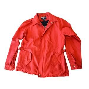 POLO Sport Ralph Lauren Red Jacket Coat Women size L Preppy Casual